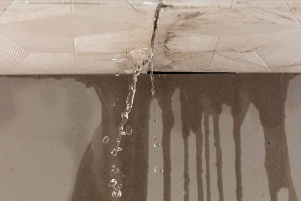 Professional Commercial Water Damage Restoration technician working in Crosbyton, TX